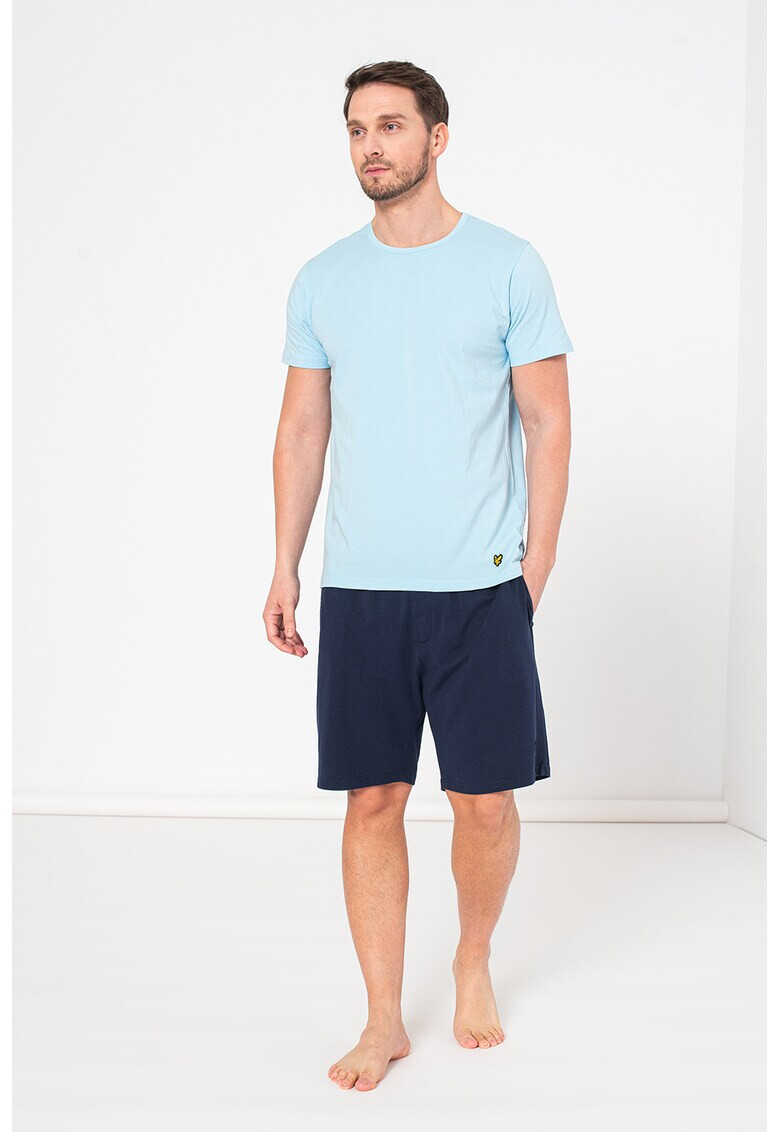 Lyle & Scott Пижама с овално деколте - Pepit.bg