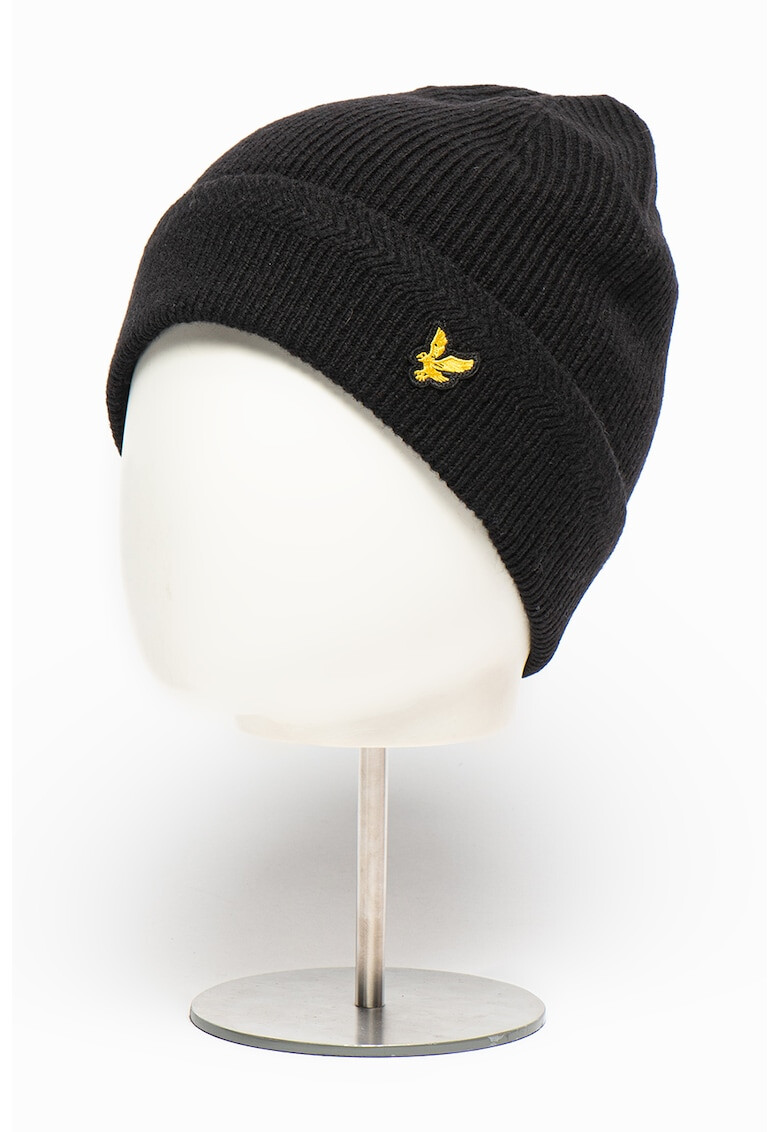 Lyle & Scott Рипсена шапка Racked - Pepit.bg