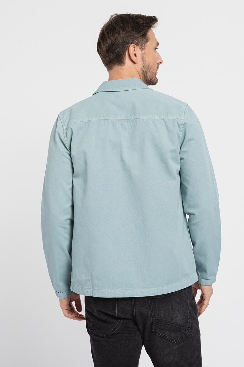 Lyle & Scott Риза от деним с лого - Pepit.bg