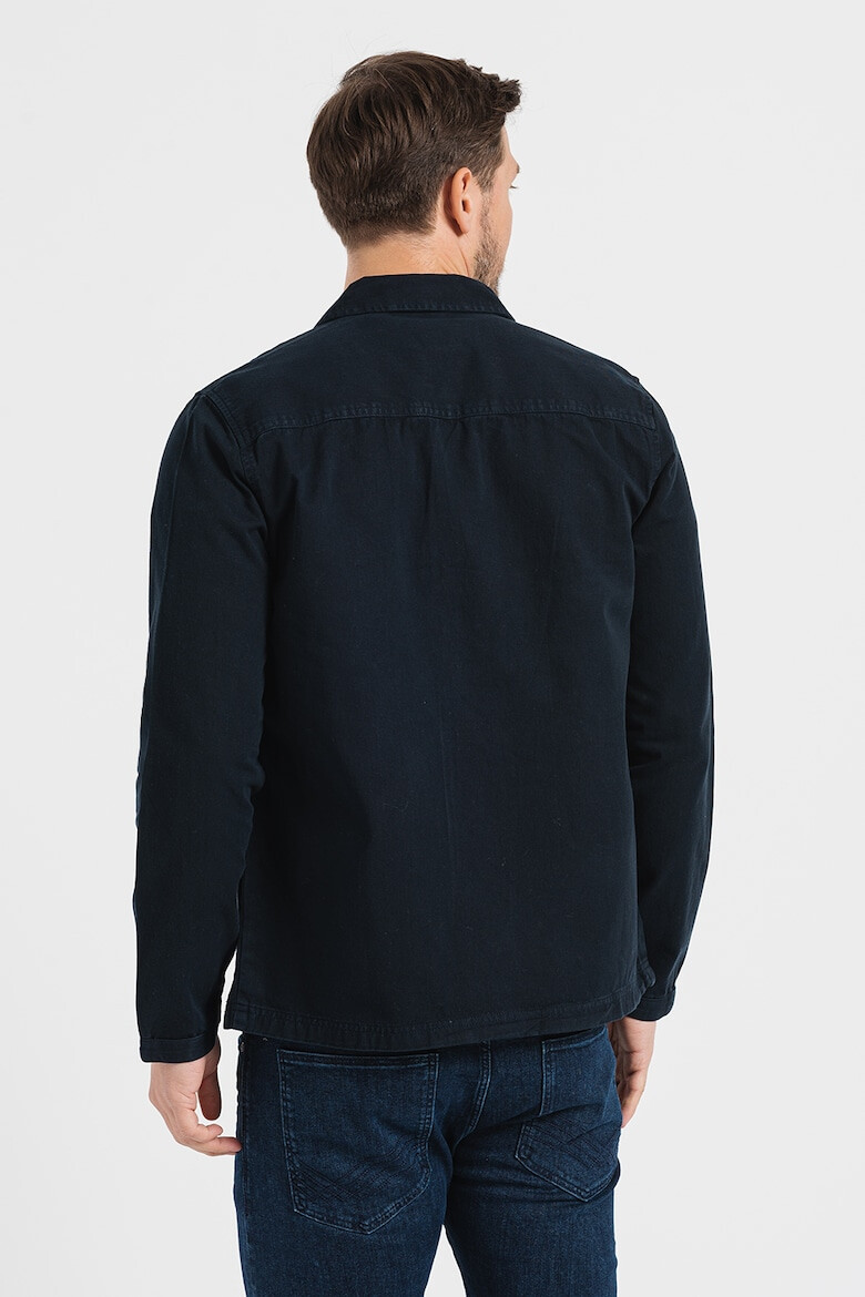 Lyle & Scott Риза от деним с лого - Pepit.bg