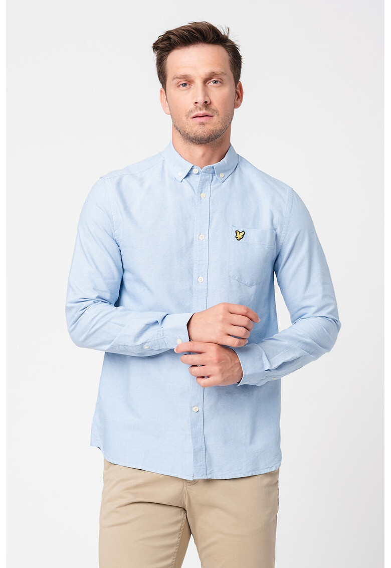 Lyle & Scott Риза с джоб на гърдите - Pepit.bg