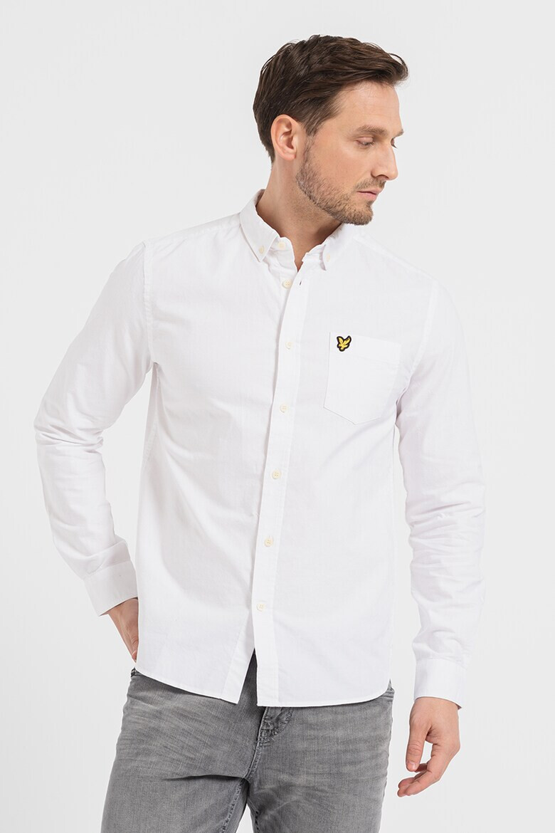 Lyle & Scott Риза с джоб на гърдите - Pepit.bg
