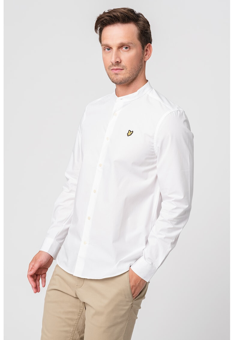 Lyle & Scott Риза с ниска яка - Pepit.bg