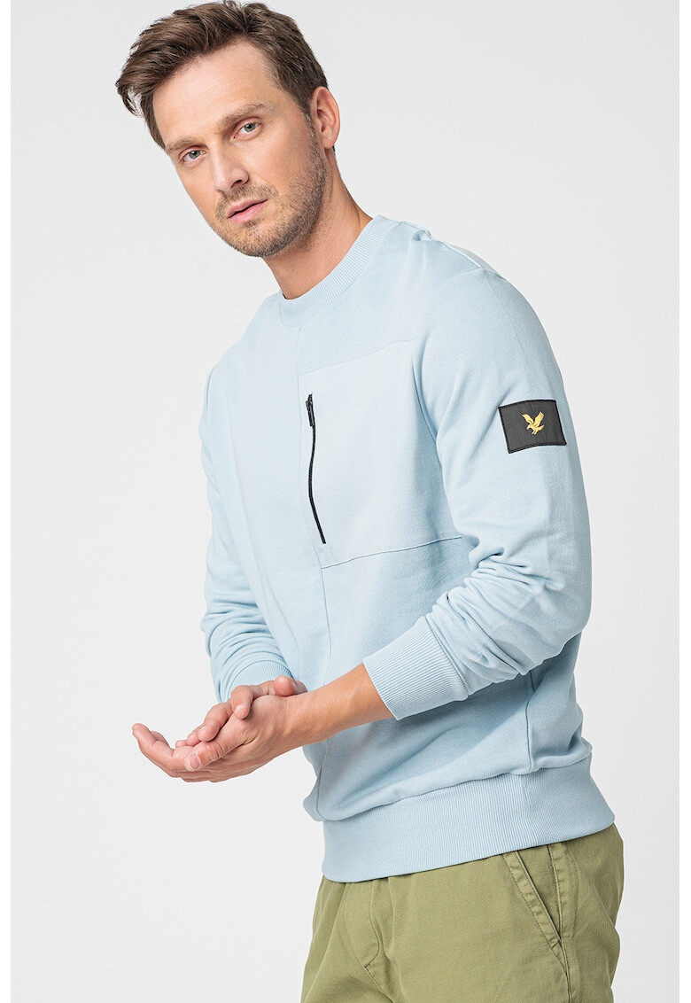 Lyle & Scott Суитшърт с джоб с цип - Pepit.bg