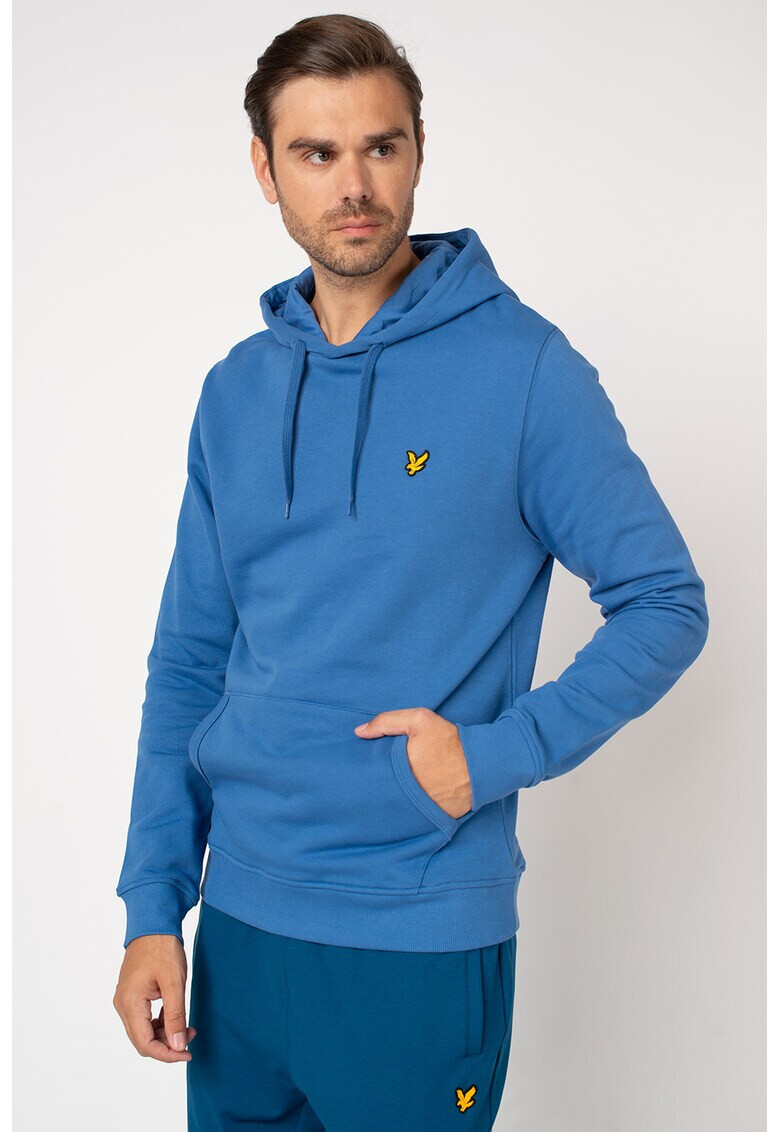 Lyle & Scott Суитшърт с качулка и джоб тип кенгуру - Pepit.bg