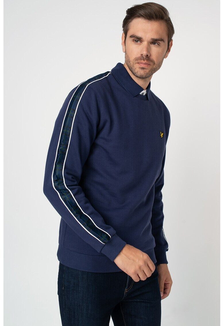 Lyle & Scott Суитшърт с контрасти - Pepit.bg