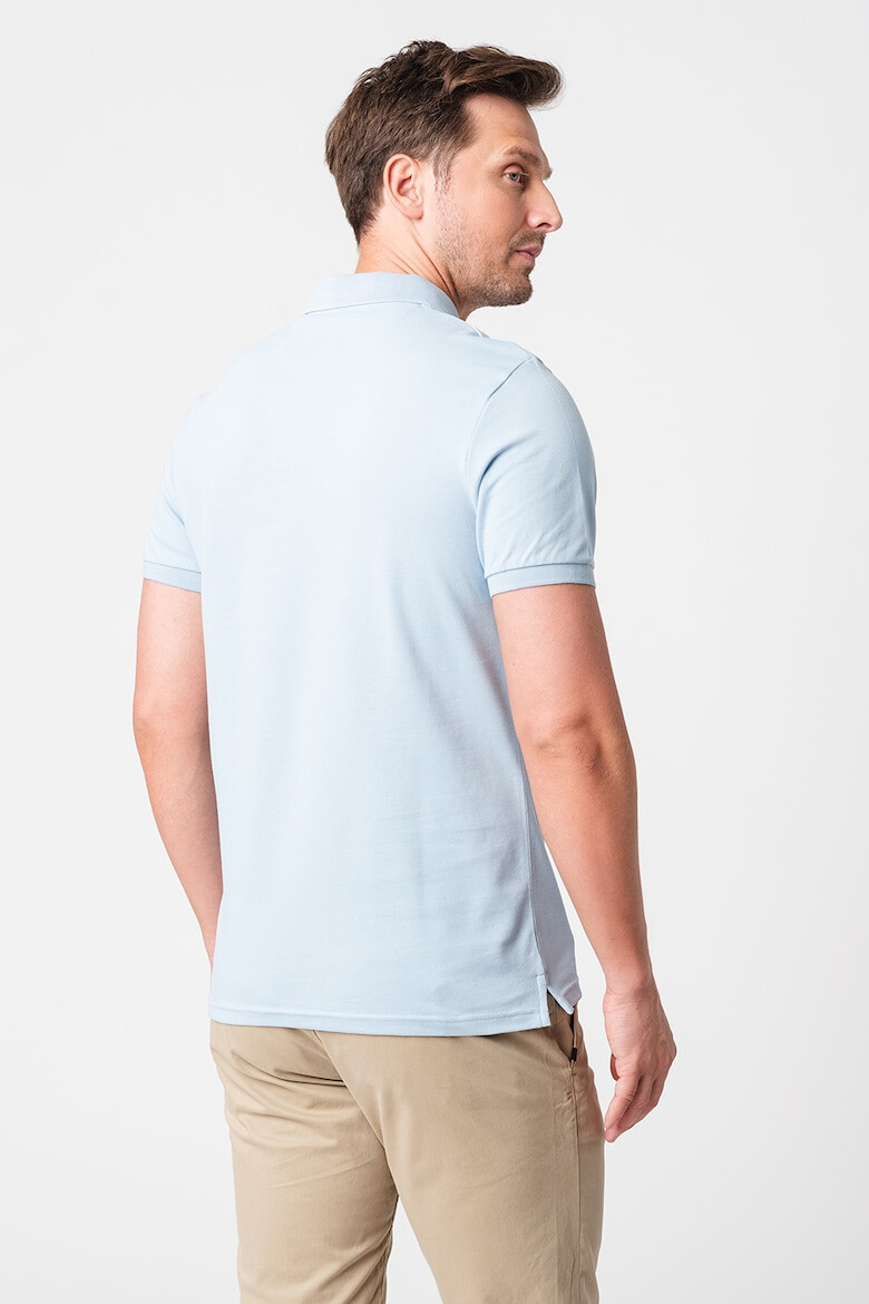 Lyle & Scott Тениска от пике с яка - Pepit.bg