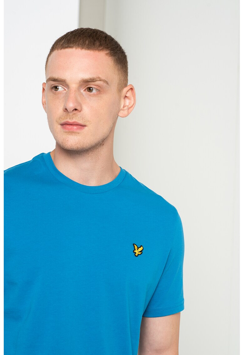 Lyle & Scott Тениска с апликация - Pepit.bg