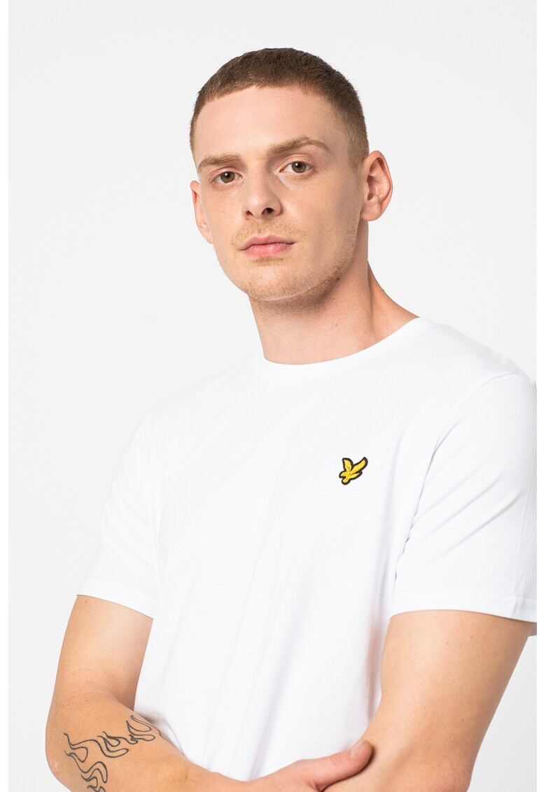 Lyle & Scott Тениска с апликация - Pepit.bg
