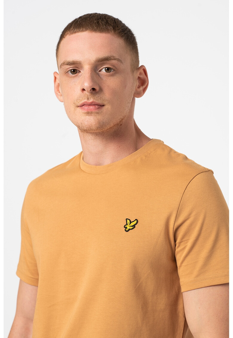 Lyle & Scott Тениска с апликация - Pepit.bg