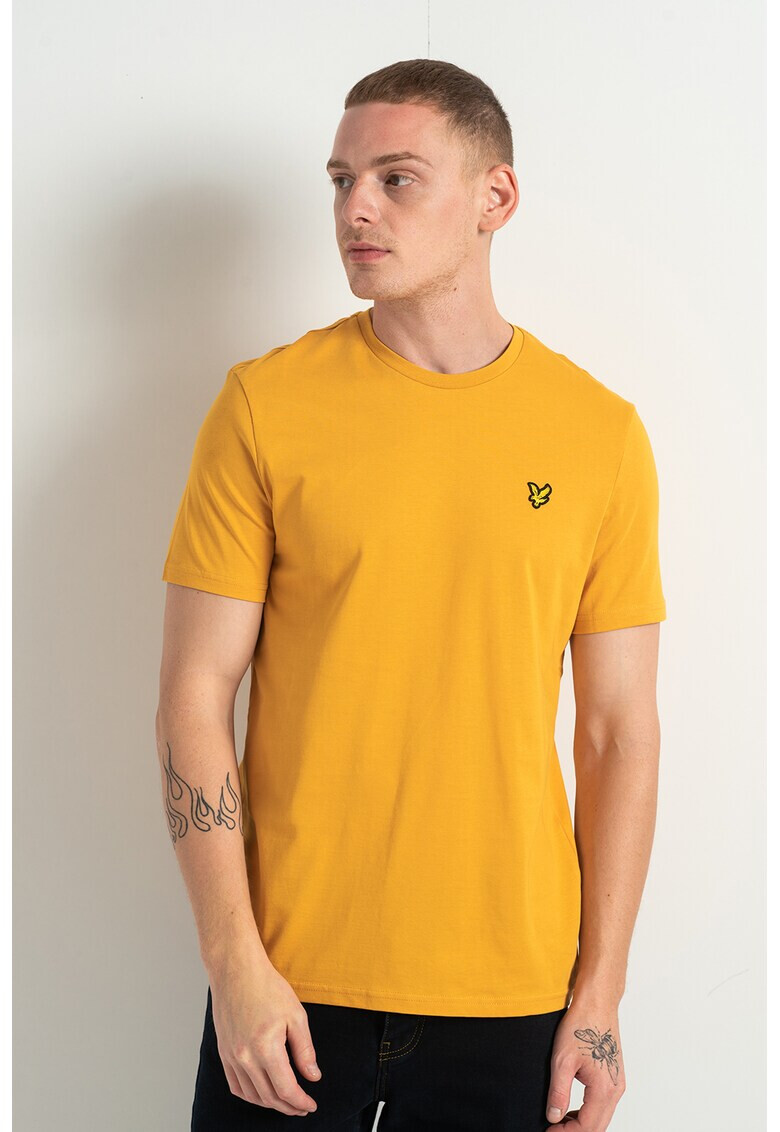 Lyle & Scott Тениска с апликация - Pepit.bg
