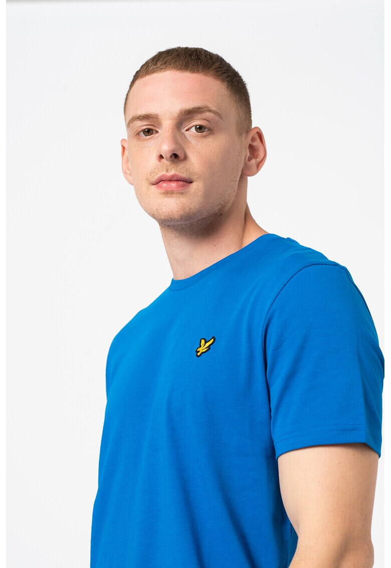 Lyle & Scott Тениска с апликация - Pepit.bg
