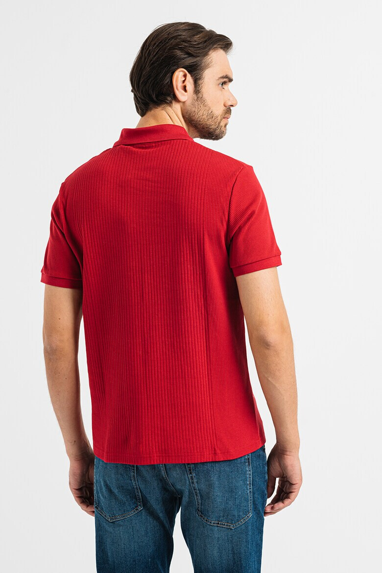 Lyle & Scott Тениска с яка и лого отпред - Pepit.bg