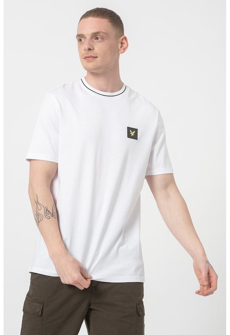 Lyle & Scott Тениска с овално деколте - Pepit.bg