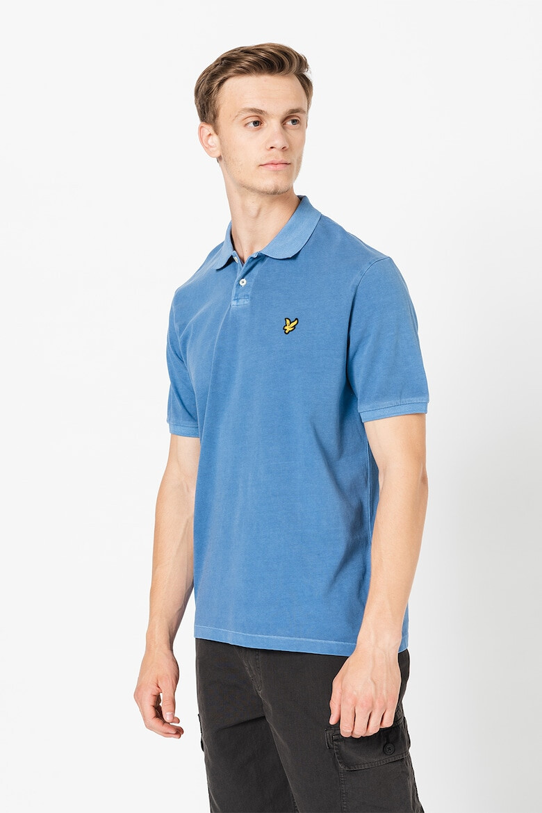 Lyle & Scott Тениска с яка и лого - Pepit.bg