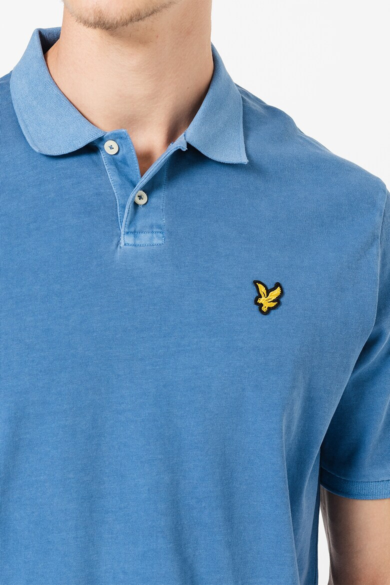 Lyle & Scott Тениска с яка и лого - Pepit.bg