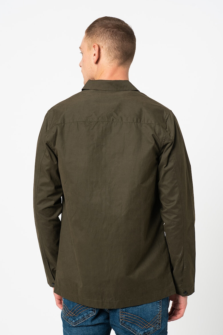 Lyle & Scott Яке с цип и джобове с капаче - Pepit.bg