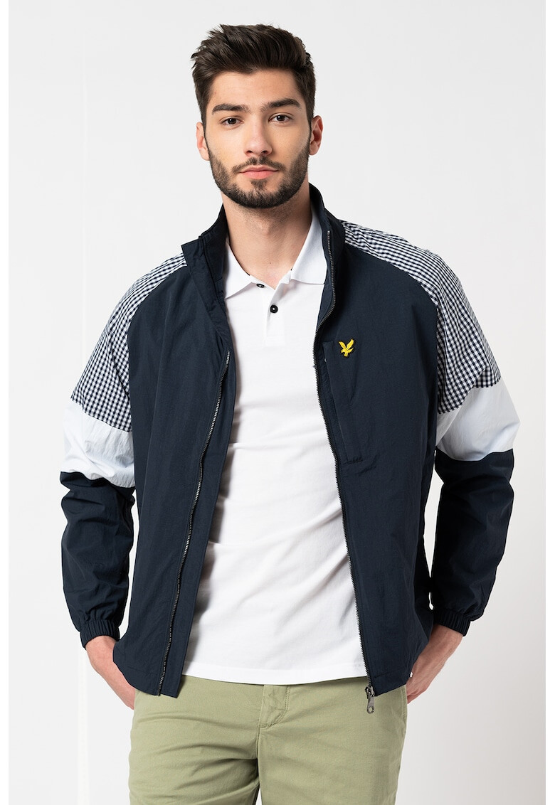 Lyle & Scott Яке с цип и ниска яка - Pepit.bg