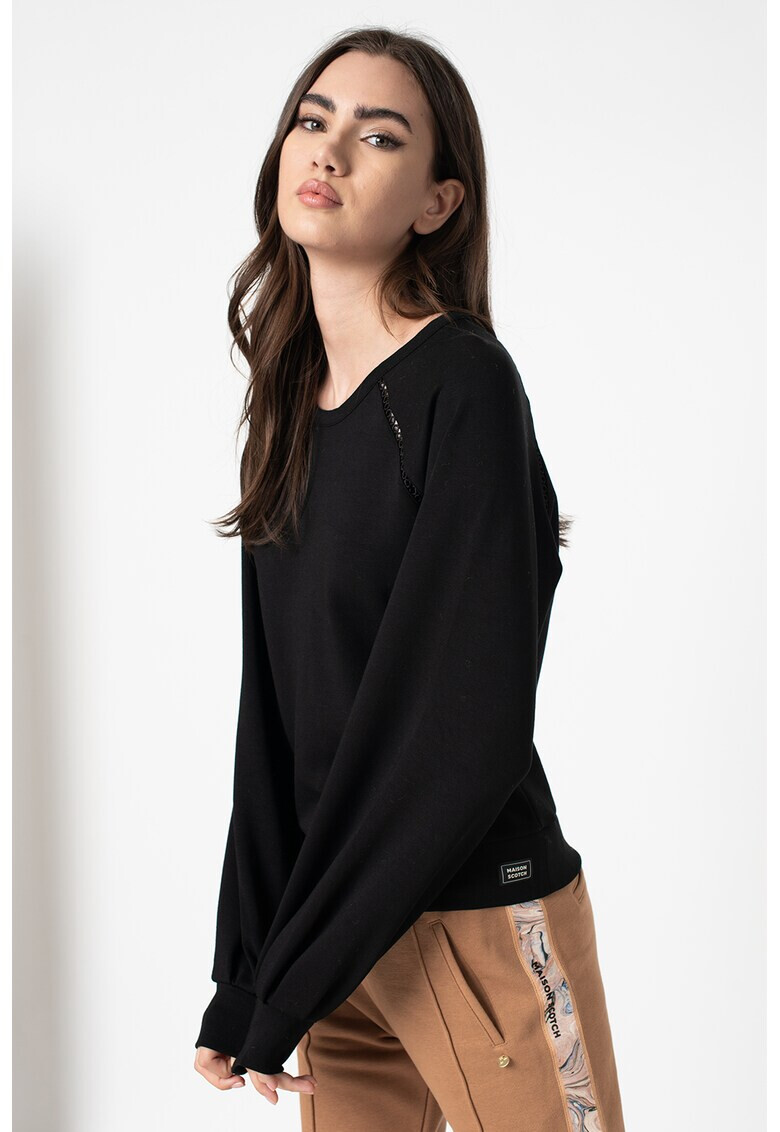 Maison Scotch Блуза с модал и ръкави буфан - Pepit.bg