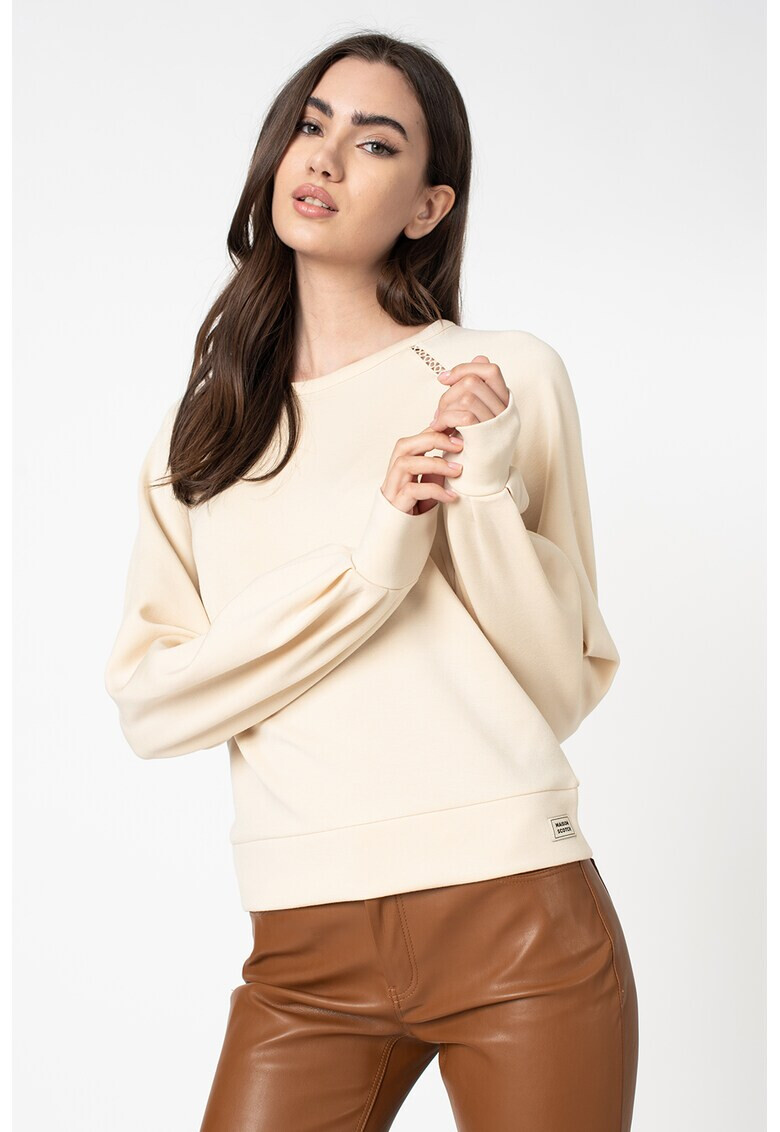 Maison Scotch Блуза с модал и ръкави буфан - Pepit.bg