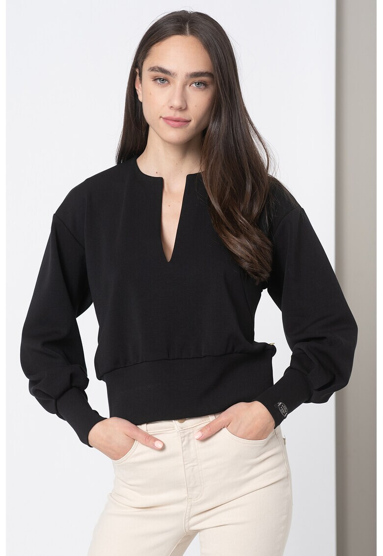 Maison Scotch Блуза с модал с шпиц - Pepit.bg
