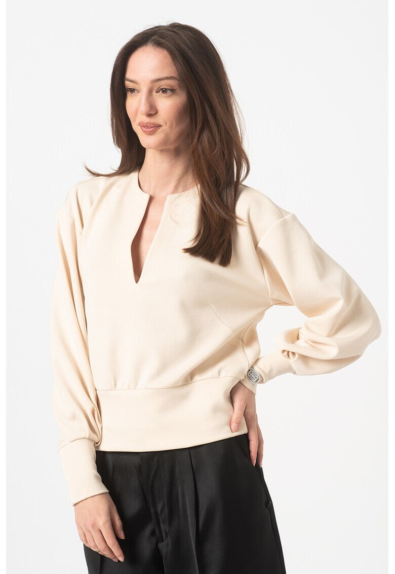 Maison Scotch Блуза с модал с шпиц - Pepit.bg