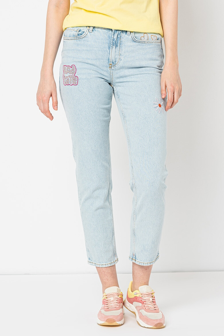 Maison Scotch Дънки над глезена с принт - Pepit.bg