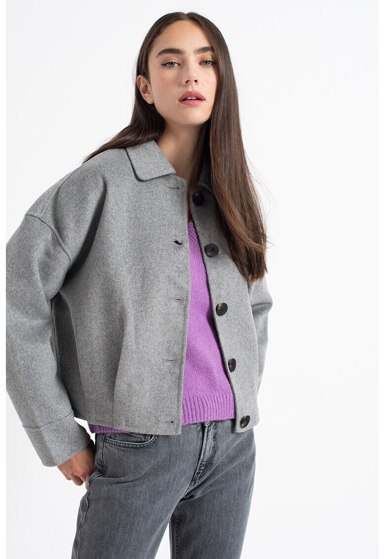 Maison Scotch Късо палто с вълна - Pepit.bg
