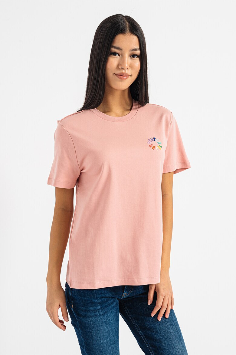 Maison Scotch Памучна тениска с лого - Pepit.bg