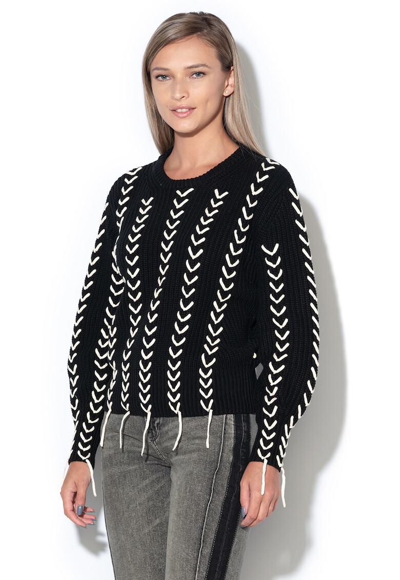 Maison Scotch Плетен пуловер - Pepit.bg
