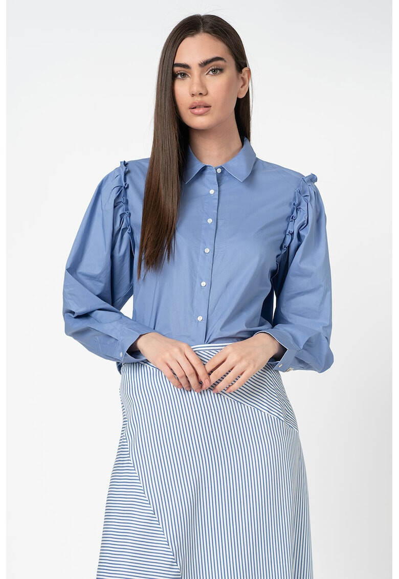 Maison Scotch Риза с бухнали ръкави - Pepit.bg