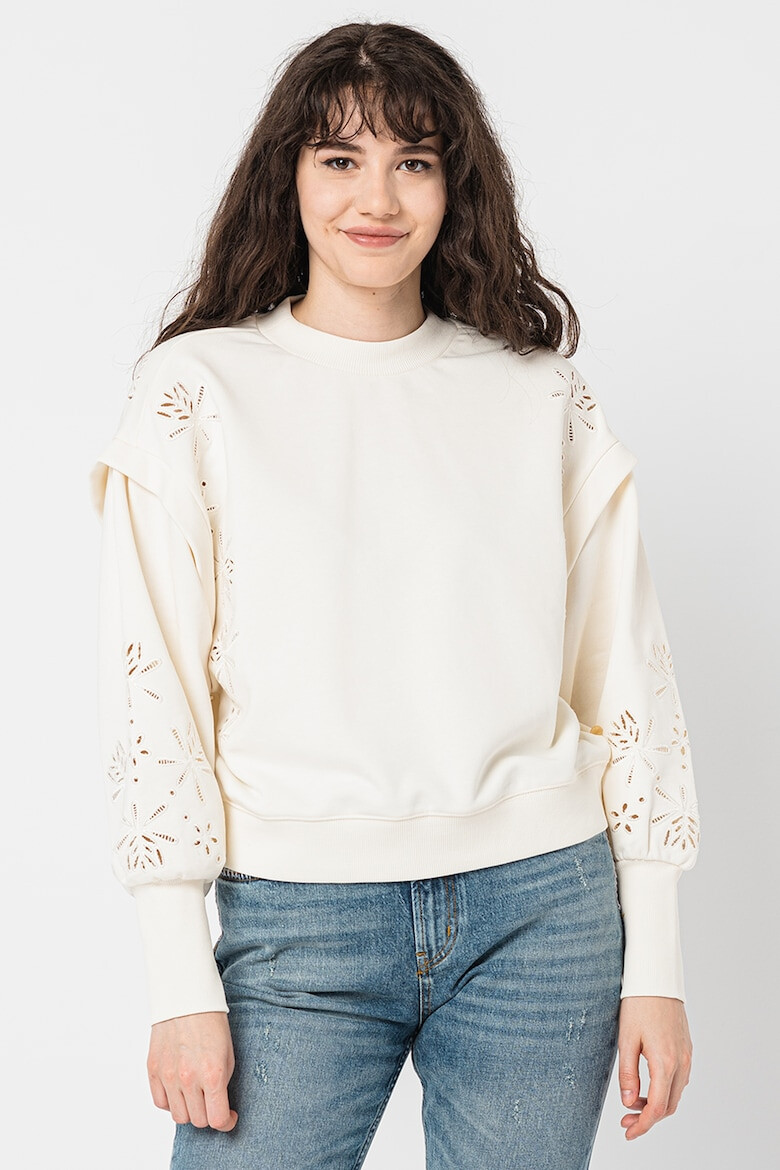Maison Scotch Суитшърт с овално деколте - Pepit.bg
