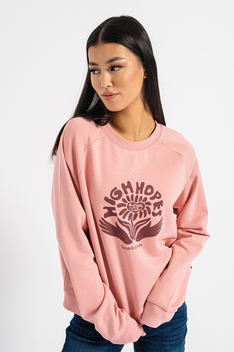 Maison Scotch Суитшърт с ръкави реглан - Pepit.bg