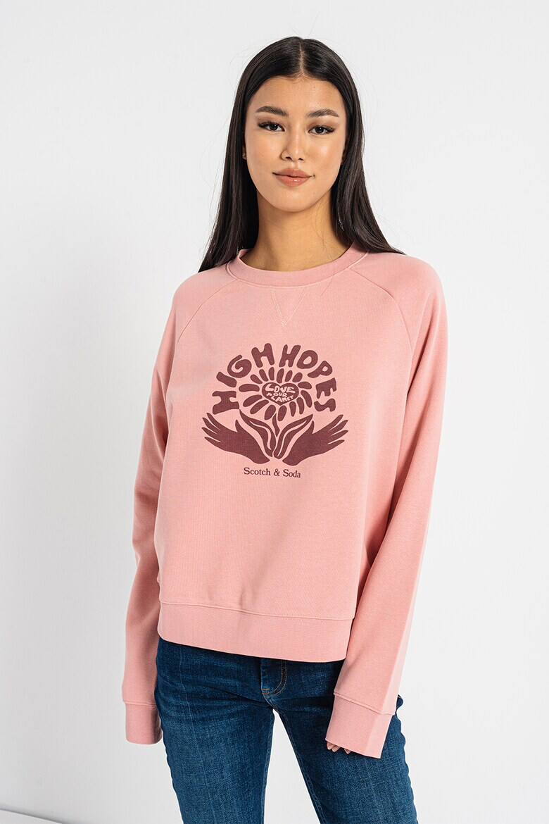Maison Scotch Суитшърт с ръкави реглан - Pepit.bg