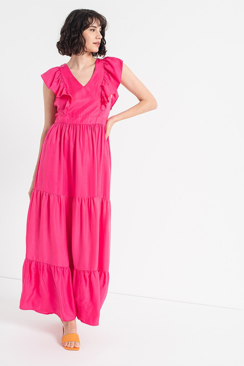 Maison Scotch Вталена рокля с шпиц - Pepit.bg