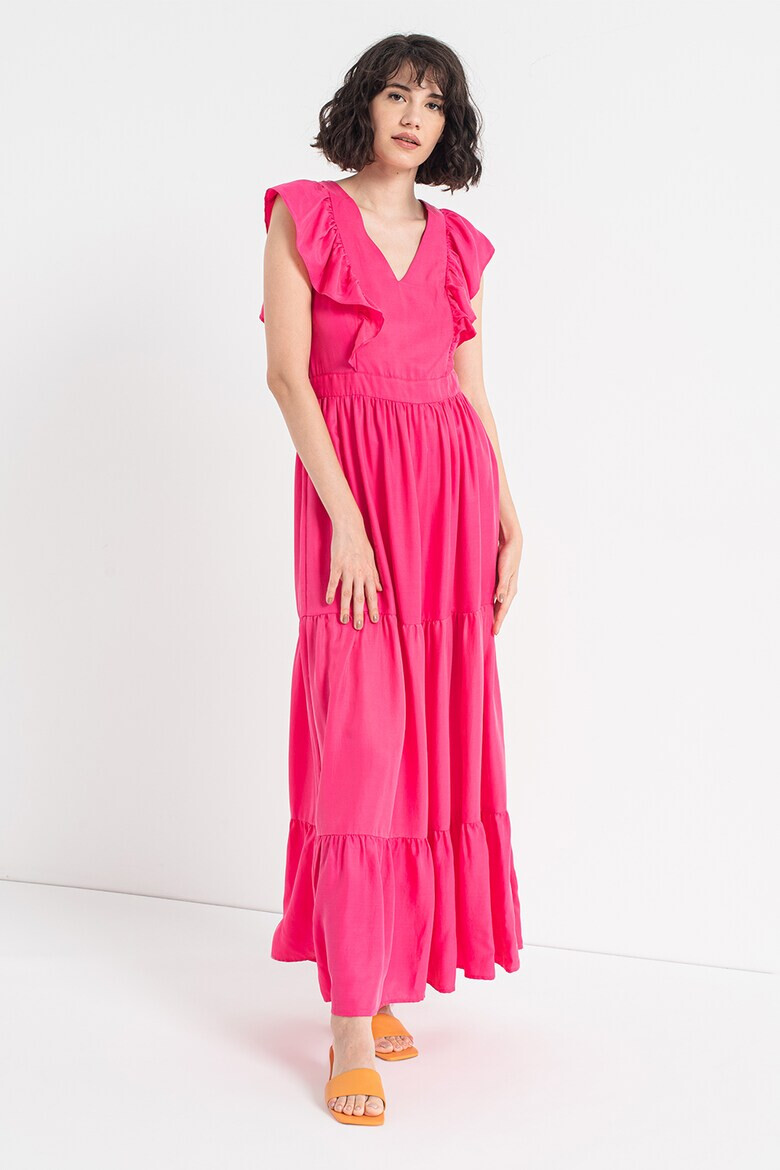 Maison Scotch Вталена рокля с шпиц - Pepit.bg