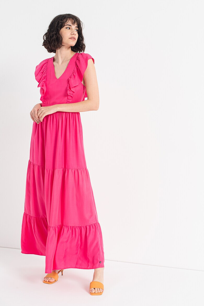 Maison Scotch Вталена рокля с шпиц - Pepit.bg