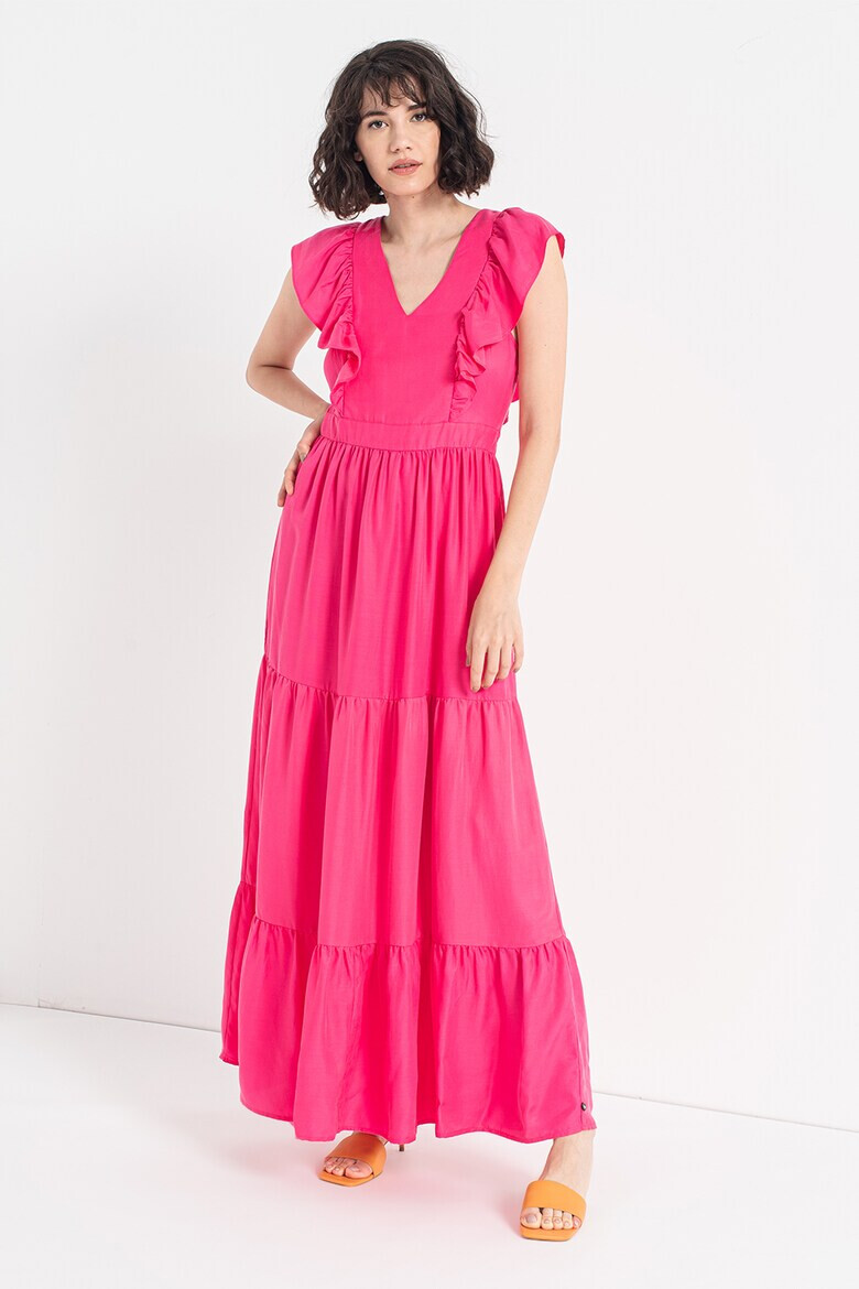Maison Scotch Вталена рокля с шпиц - Pepit.bg