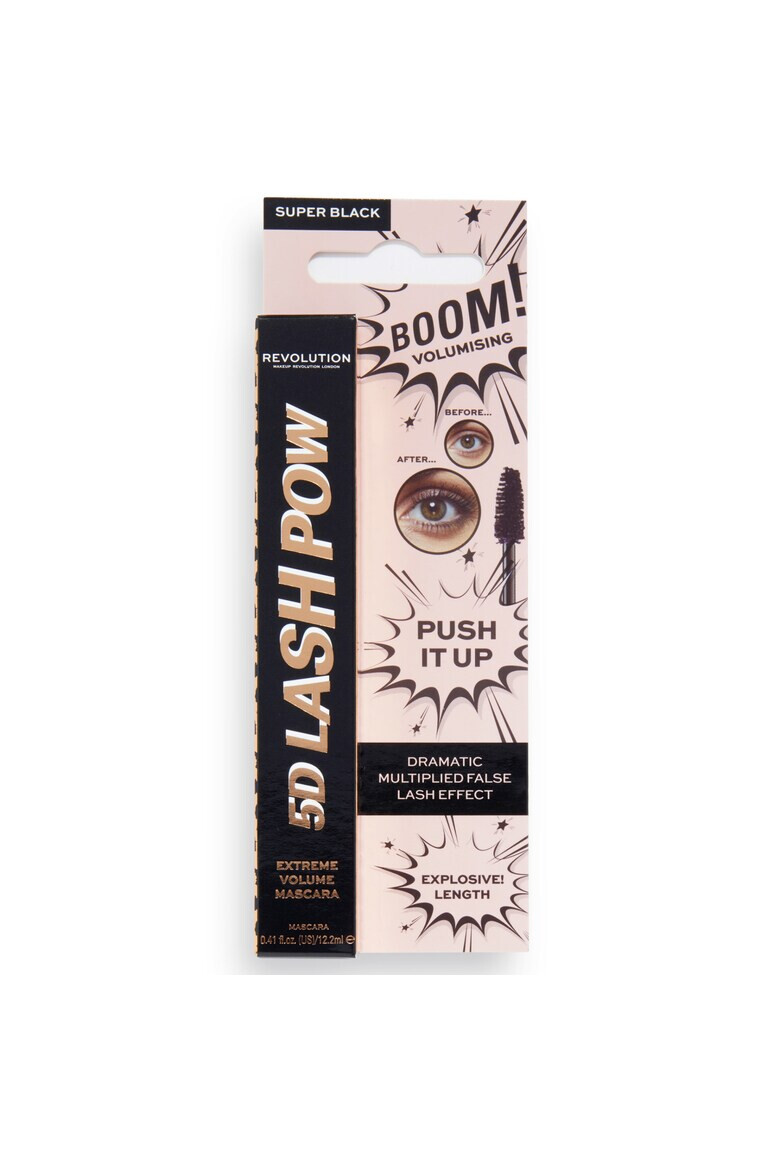 Makeup Revolution Спирала за мигли 5D Lash Pow 12.2 мл - Pepit.bg