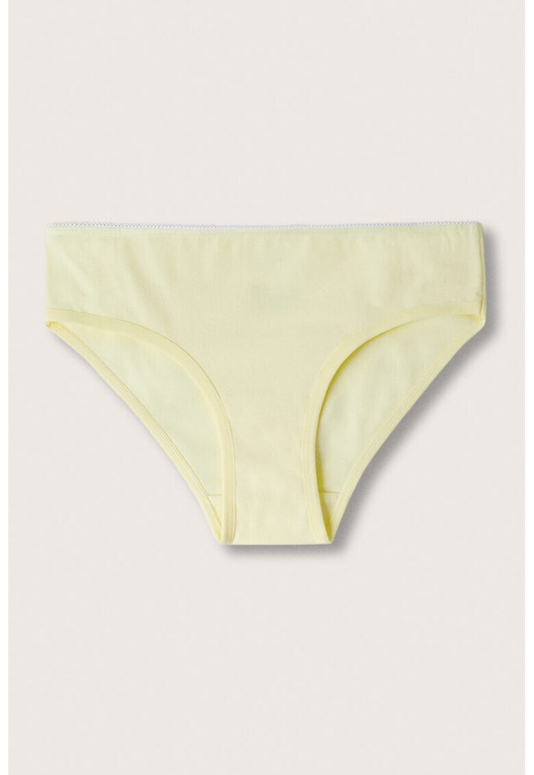 Mango Бикини Lemon с памук - 3 чифта - Pepit.bg