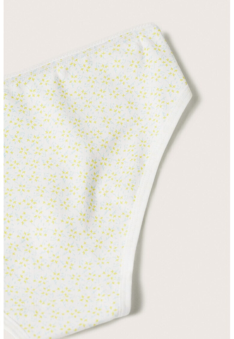 Mango Бикини Lemon с памук - 3 чифта - Pepit.bg