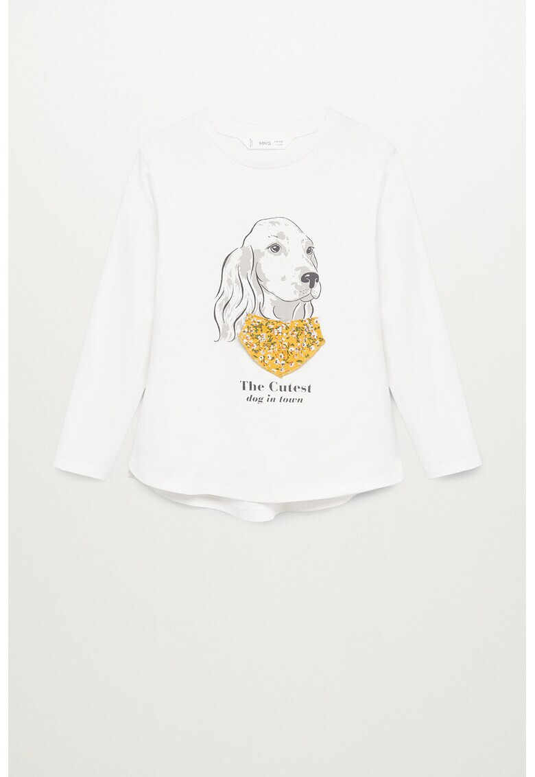 Mango Блуза Brook Dog с щампа - Pepit.bg