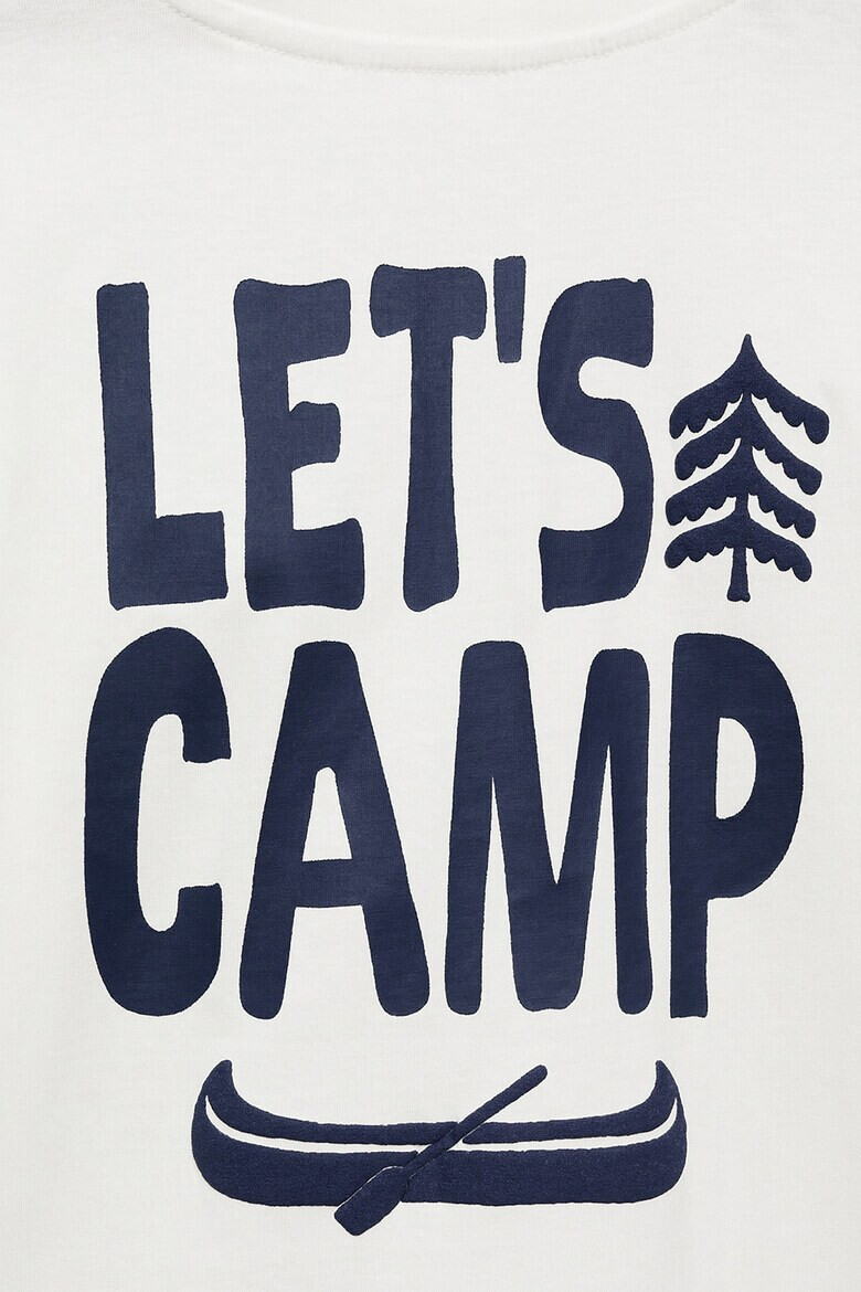 Mango Блуза Camp с надпис - Pepit.bg