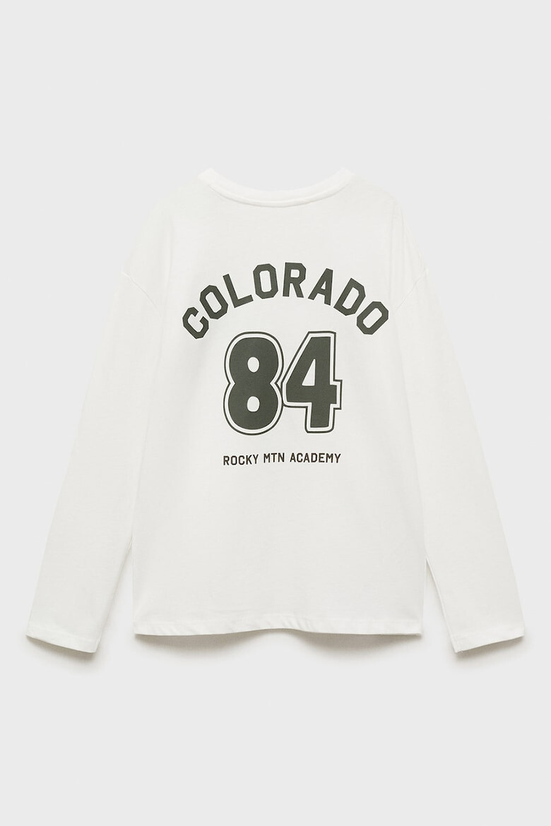 Mango Блуза Colorado с графика и бродерия - Pepit.bg