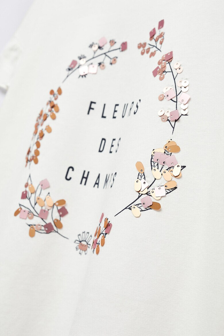 Mango Блуза Fleurs с набирания - Pepit.bg