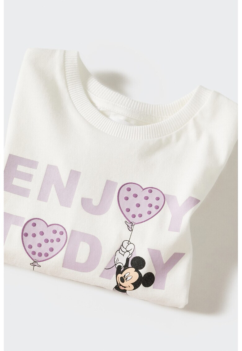Mango Блуза Menjoy с шарка на Minnie&Mickey Mouse - Pepit.bg