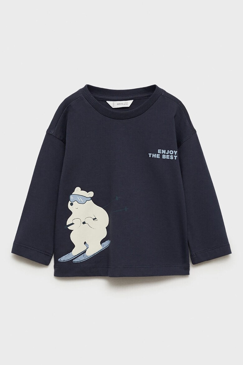 Mango Блуза Skibear с графика - Pepit.bg