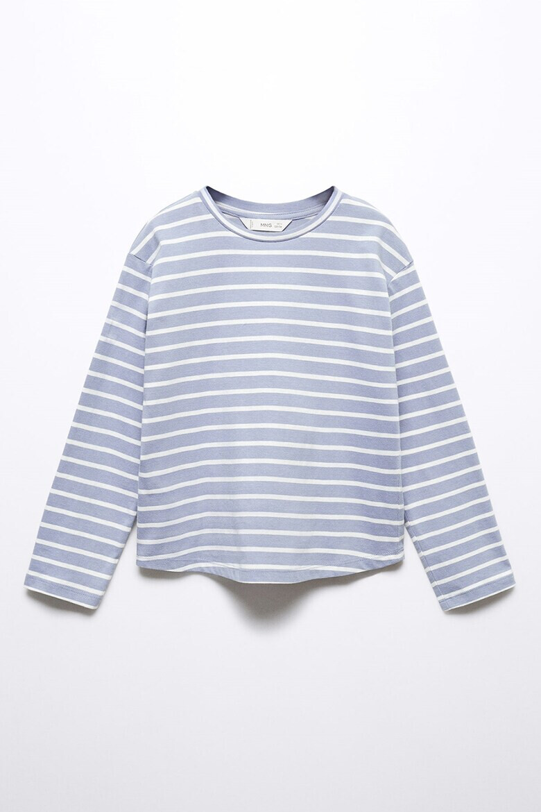 Mango Блуза Stripes с паднали ръкави - Pepit.bg