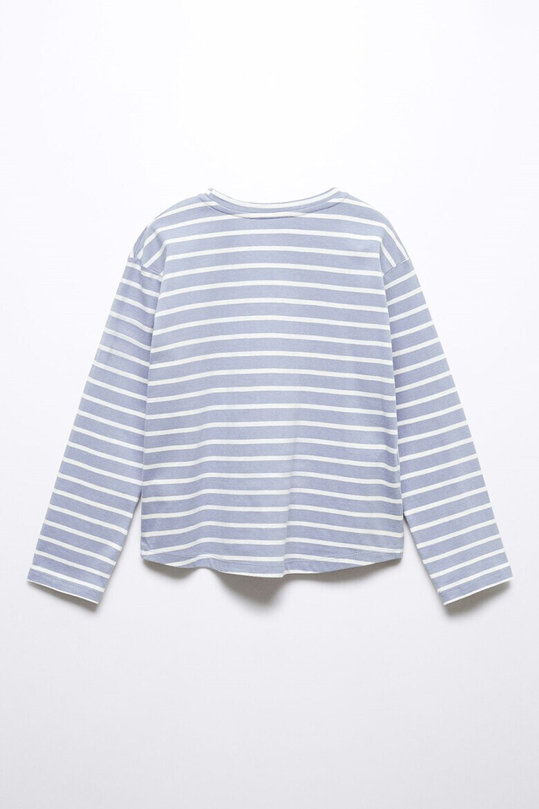 Mango Блуза Stripes с паднали ръкави - Pepit.bg