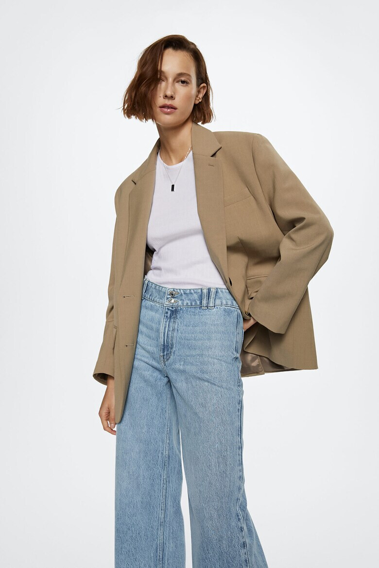Mango Дънки Culotte със средновисока талия - Pepit.bg